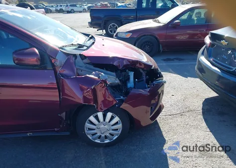 2024 Mitsubishi Mirage G4 Black Edition/Es/Le from USA, damaged, VIN ML32FUFJ8RHF19087